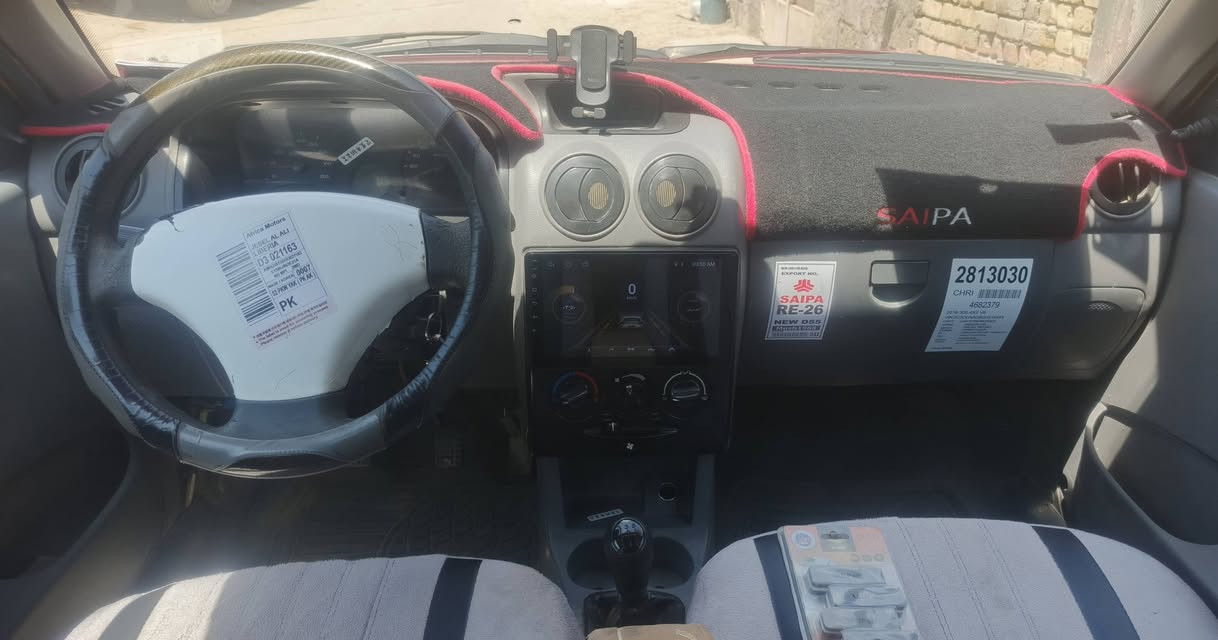 السلام عليكم
سايبا موديل 2015 رقم بغداد انكليزي 
كير ومحرك وتبريد خير من الله تخم تاير جديد 
السعر 33 وبيها مجال قليل 
***********
