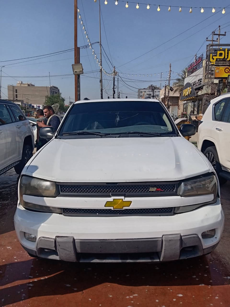 اسلام عليكم شباب بلايزر للبيع مزاد الداخلية مزاد كركوك تترقم ديالى وكركوك سيارة جاهزة تبريد ثلج بيها جاملقين خلفي السعر 50  وبيها مجال لطيبين
***********
