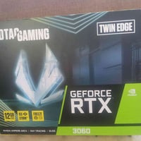 عندي كرت شاشه 3060 12g zotag gaming اخو الجديد ب340 والتوصيل مجانا واه...