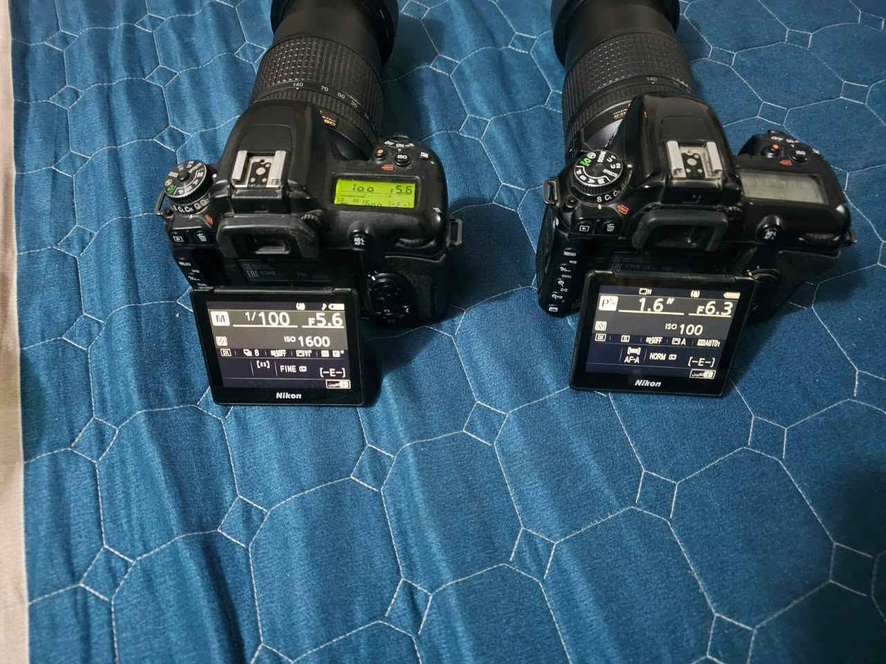 كامرتين D7500 مستعملات بدي نضيف مع ملحقاتها و الكارتون السعر تواصلو على هذا الرقم اتصال او واتساب 
*********** معاد الساعدي  او على هذا الحساب
