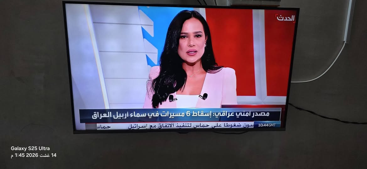 تلفزيون سامسوك حجم 40 LEDبدون نت فقط ستلايت شرط مامفتوح السعر 135بي مجال كركوك رقم الهاتف***********

ا
