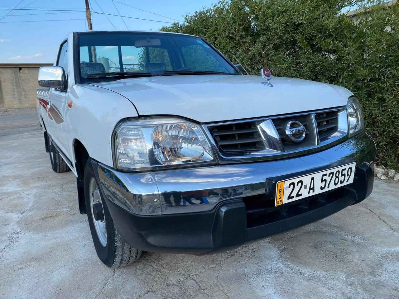 بيك اب نيسان تك 2008 السعر 77$
 مستعجل على بيعه سياره جديد مكينه وكير وشاصي مكفوله من ضرر بيه فقط صبغ بدي سياره رقم اربيل جديد بسمي تحويل مباشر سنويه مجدد وهزه ماسقطه 
السعر 77$
التواصل
***********
