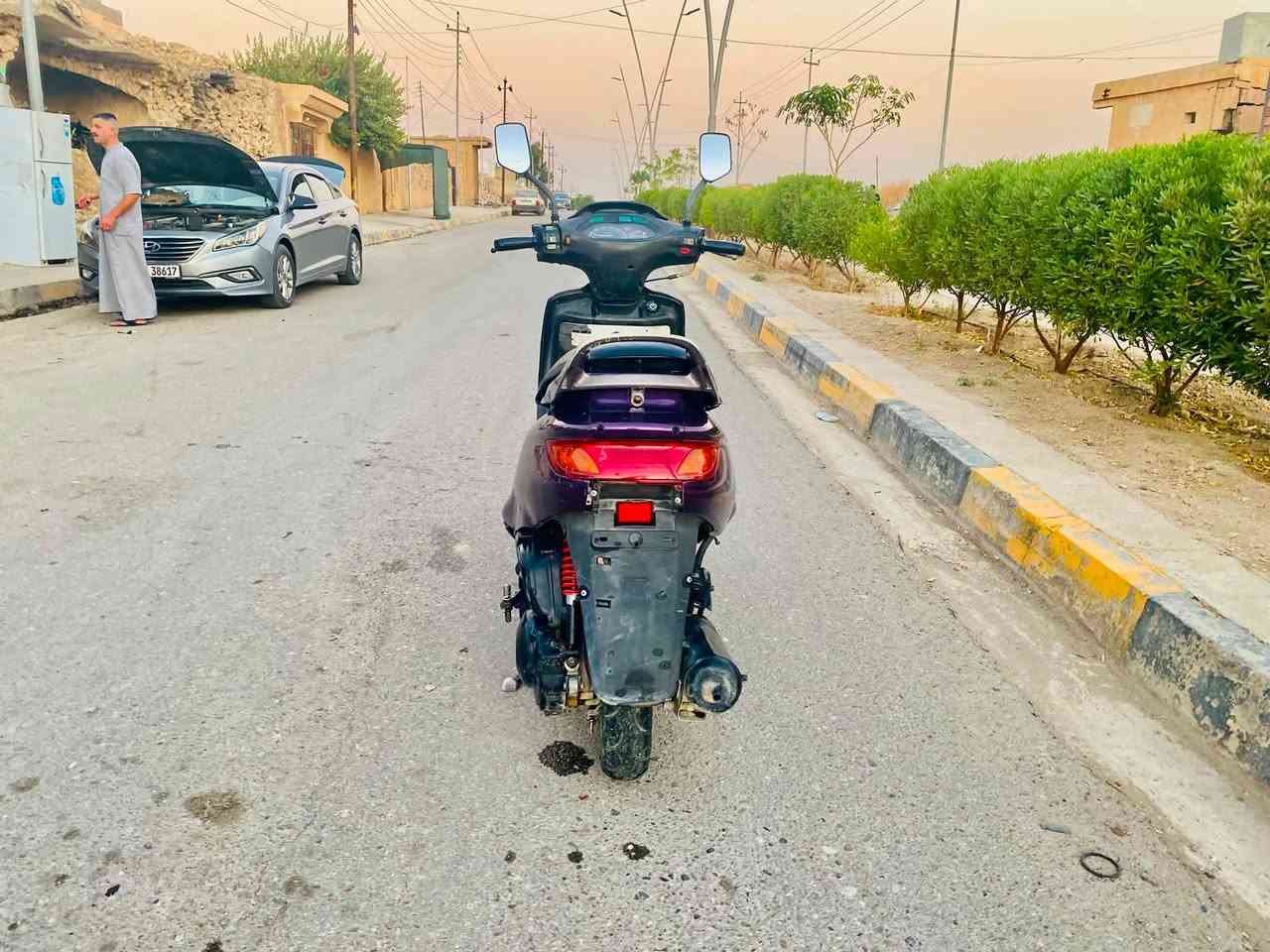 السلام عليكم ماطور فراشة للبيع جاهز كل شي شغال  سلف هورن إشارات المكينة شرط معمر نظيفة لا نفخ ولا صرف  للاتصال على الرقم ***********
