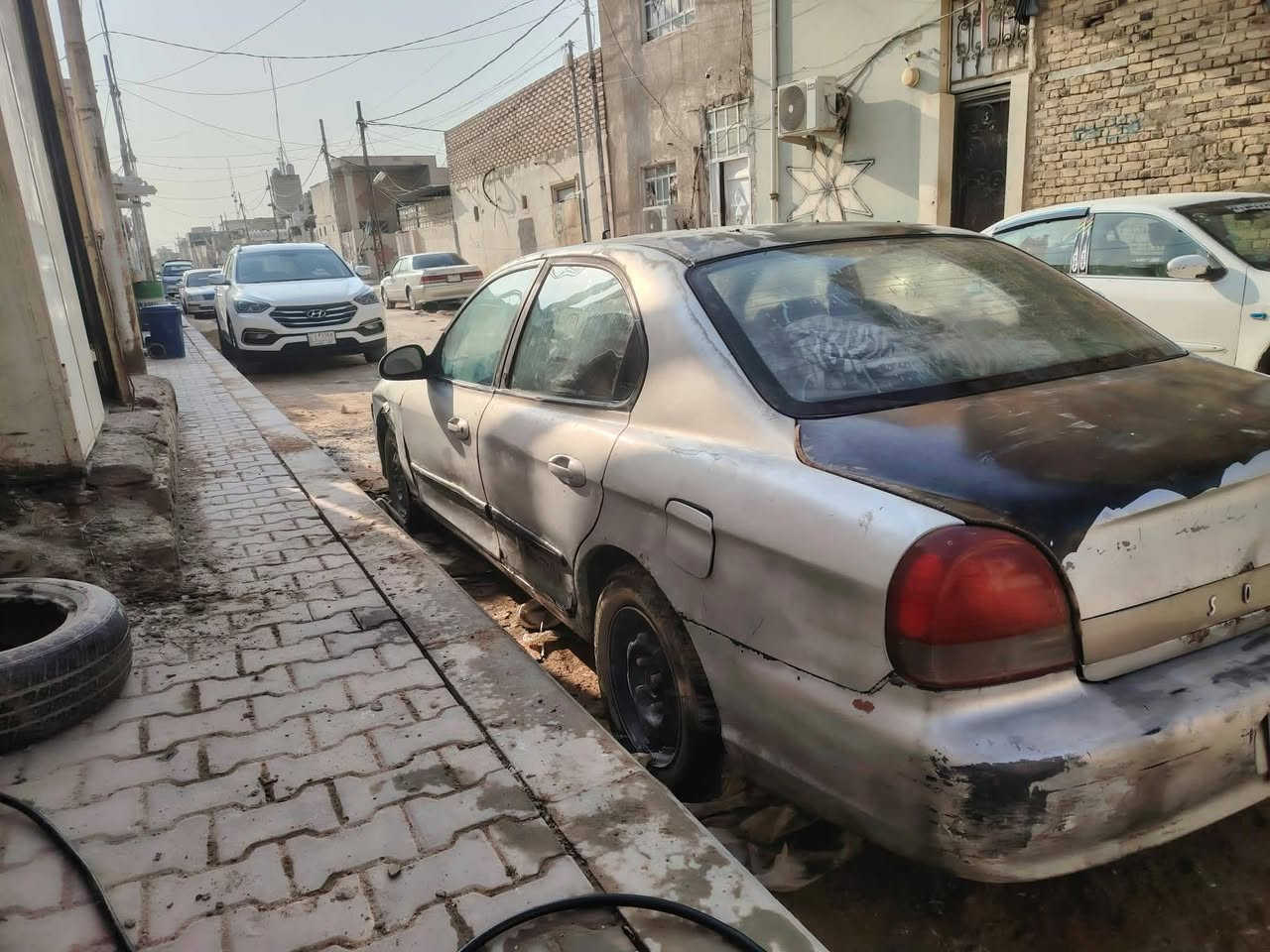 سونتا مديل 2000 مكينه وكير كورلا سياره  ابيع كير كايم مكاني نجف م سعر 18 وبيه مجال مداور بيه سياره ما متواجد عل فيس اتصال ***********
