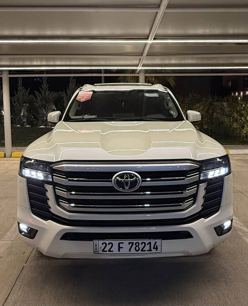 Toyota land Crusier GXR 2022 
‎تۆیۆتا لاند کرۆزەر مۆدێل2022
                                                    سفری شەریکەی جیهان
                                      کامل سێرڤسی شەریکەی بۆ کراوە
                                                    پێشی کامل ppfبۆ کراوە
‎ئەزیزان سەیارەکە بێ بۆیاخە دەعامی بۆ دەعامی بەشەرت
‎بۆیاخی نیە،سارد نیە
‎مواسەفاتی :
‎🔹بەصمە،🔹درگا بەصمە،🔹کوشن جلد.  🔹ناوزەرد🔹سڵاید،🔹تبرید مرکزی🔹،برێک بصمە،
‎🔹ئۆتۆ هۆڵد،،🔹ڕاداری لاکان و پێش و دوا 
‎🔹ئاوێنە کارەبا🔹هەردوو کوشنی پێشەوە کارەبا
‎🔹بەخی ئاو 🔹سەلاجە،🔹٣شاشە🔹سنوق جەک
‎🔹بلاجکتۆر🔹ئاوێنە ئیشارەت…چەندین مواسەفاتی تر
                                                       تەنها65km ڕۆشتوە
‎سەیارەکە زۆر جوان و تازە ماوەتەو
‎گێڕ و مەکینەی بەشەرت 
                                                      ژت:***********
‎  سەیارەکە شوێنی لە سلێمانیە
                                                              نرخ:625$💵 السليمانية, العراق
