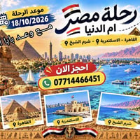١٨/١٠/٢٠٢٦ • القاهرة-الاسكندرية • شرم الشيخ
