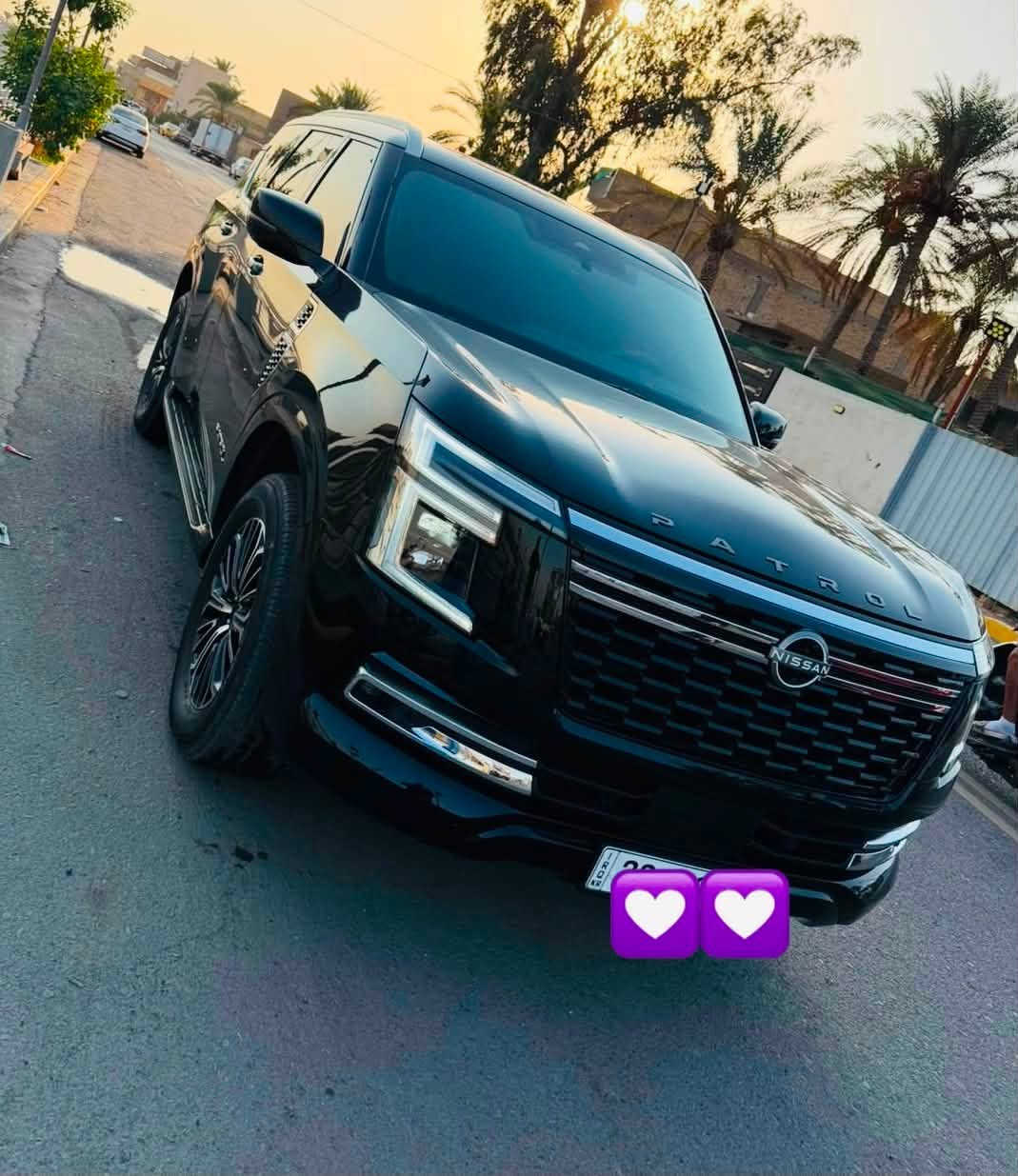 للبيع بسعر مناسب

نيسان باترول 2026 بلاتينيوم PLATINUM 

لون اسود 

ماشية 16 الف كم 

مواصفات فول 1/1
جكات مساج كشنات تبريد تدفئة وغيرهة 

السيارة استخدام شخصي جديدة ونظيفة كفالة عامة شرط الفحص ومغلفة PPF 

رقم اربيل تحويل مباشر 

مكان السيارة بغداد 

السعر 780 ورقة وبي مجال 

رجاءا فقط الشراي يخابرني وبخدمتكم 

***********

