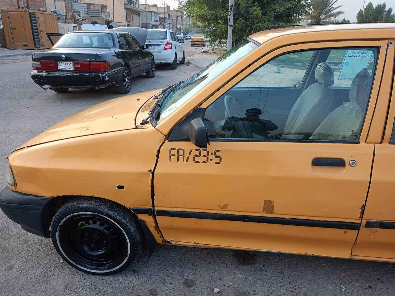 سايبه مديل ١٥ بيهه خيط بخار الكير زين بدون تحويل حداديه زينه السعر ١٤ وبيهه شويه مجال المكان نجف ***********
