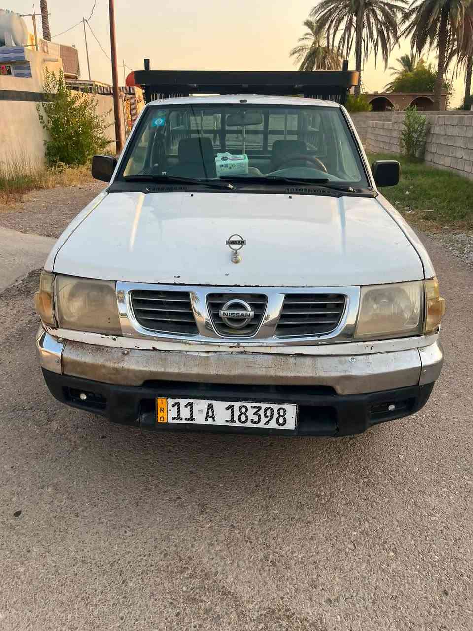 السلام عليكم للبيع نيسان موديل 2002 تك قمارة 5 جنكال بيها رش حزام اثر تكشير كير محرك اكسل بشرط رقم بغداد دولي سنوية 2030 تحويل مباشر السعر 70 للاتصال ***********
