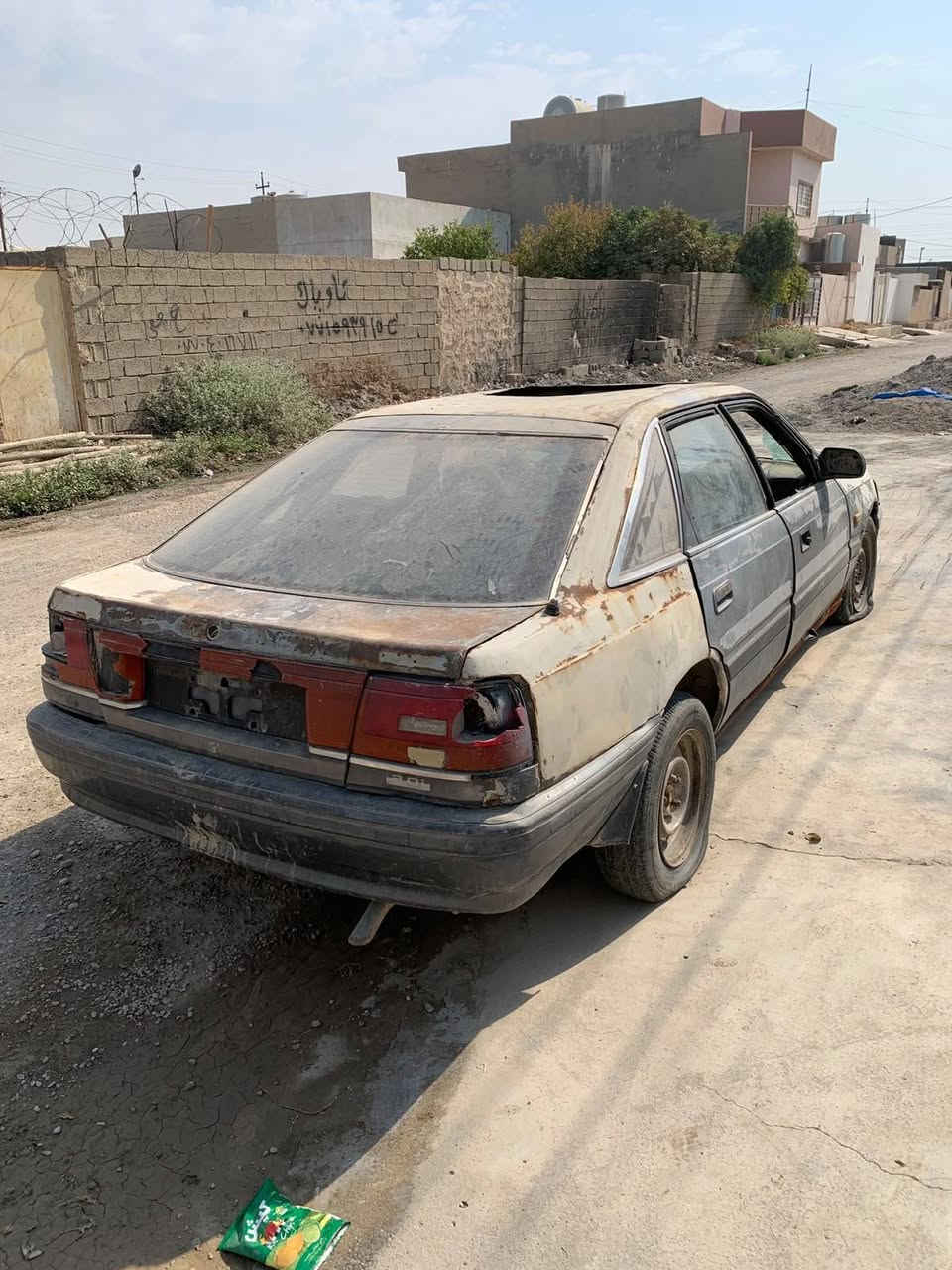 مازدا 626 موديل 91 فحص صلاح الدين سنوية خضرة ساقطة 2022 صاحبه بسامراء گير ومحرك مابي شي السيارة بيها شورت بالكهربائيات-تريد تعمرها تريدها قطع غيار.سعرها 10 ورقات مكاني كركوك الفيلق ***********
