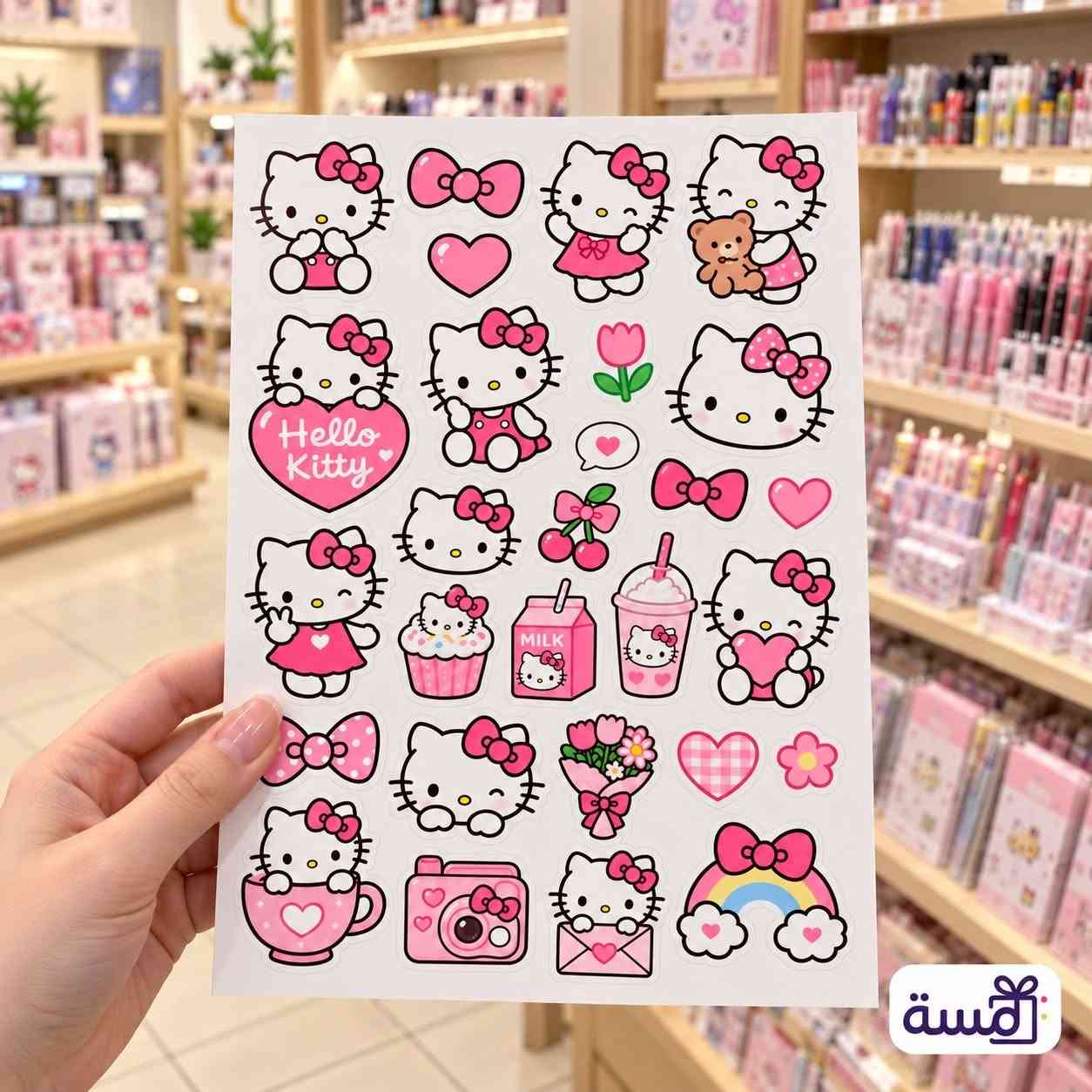 ستيكرات • ورق لاصق • تصاميم حسب الطلب