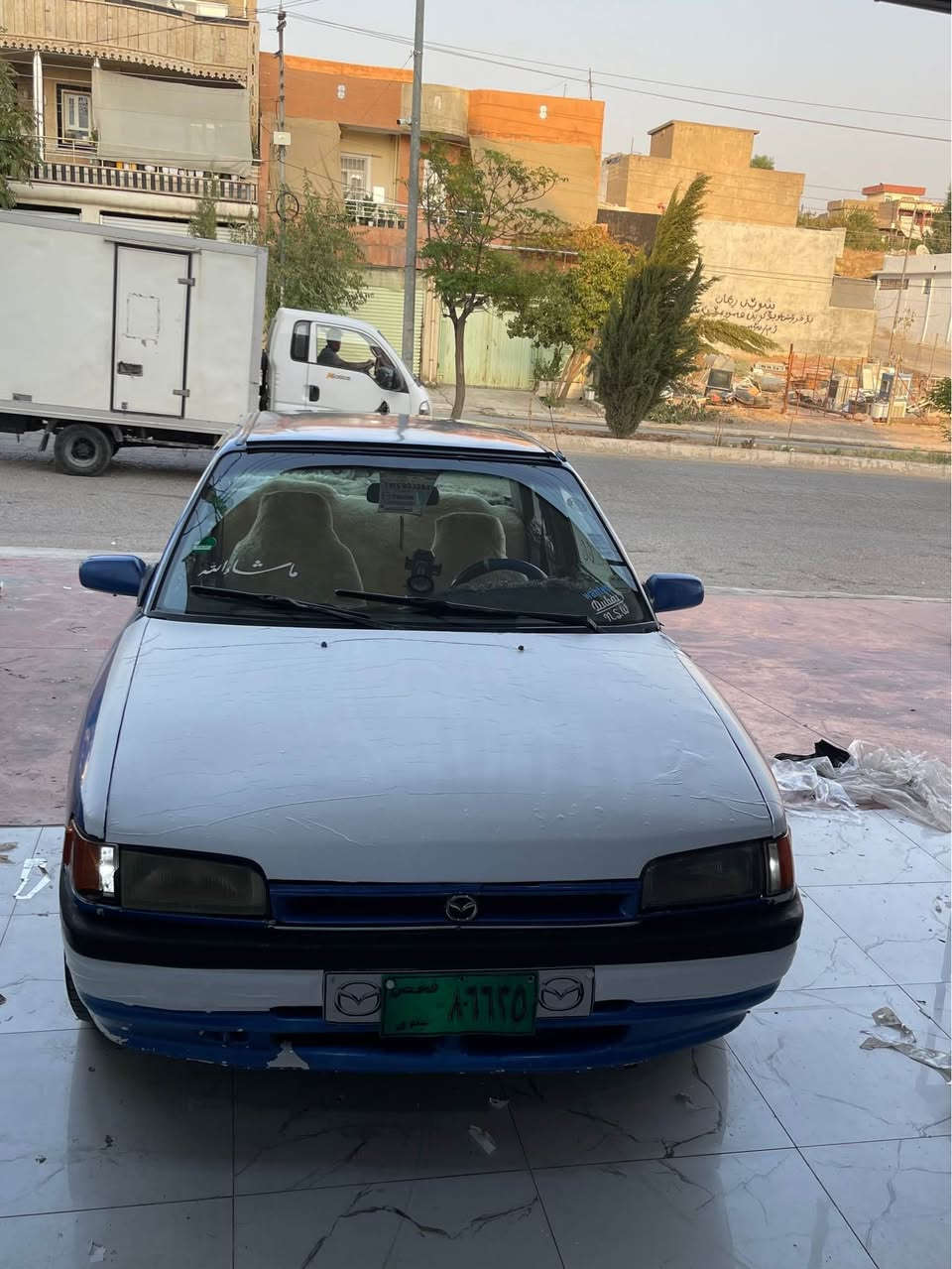 سةراتا بةناوي خوا   ًًًًًً مازدا ٣٢٣ ئارم بلاستيك هةولير  مةكينة ١٦ بةخ  غازو بةنزين غازي ئيتالي لاسةرة  سايةريكي زور بي عايبو  بي مشكيلاية   مالي دوستة *********** كويسينجاك, أربيل
