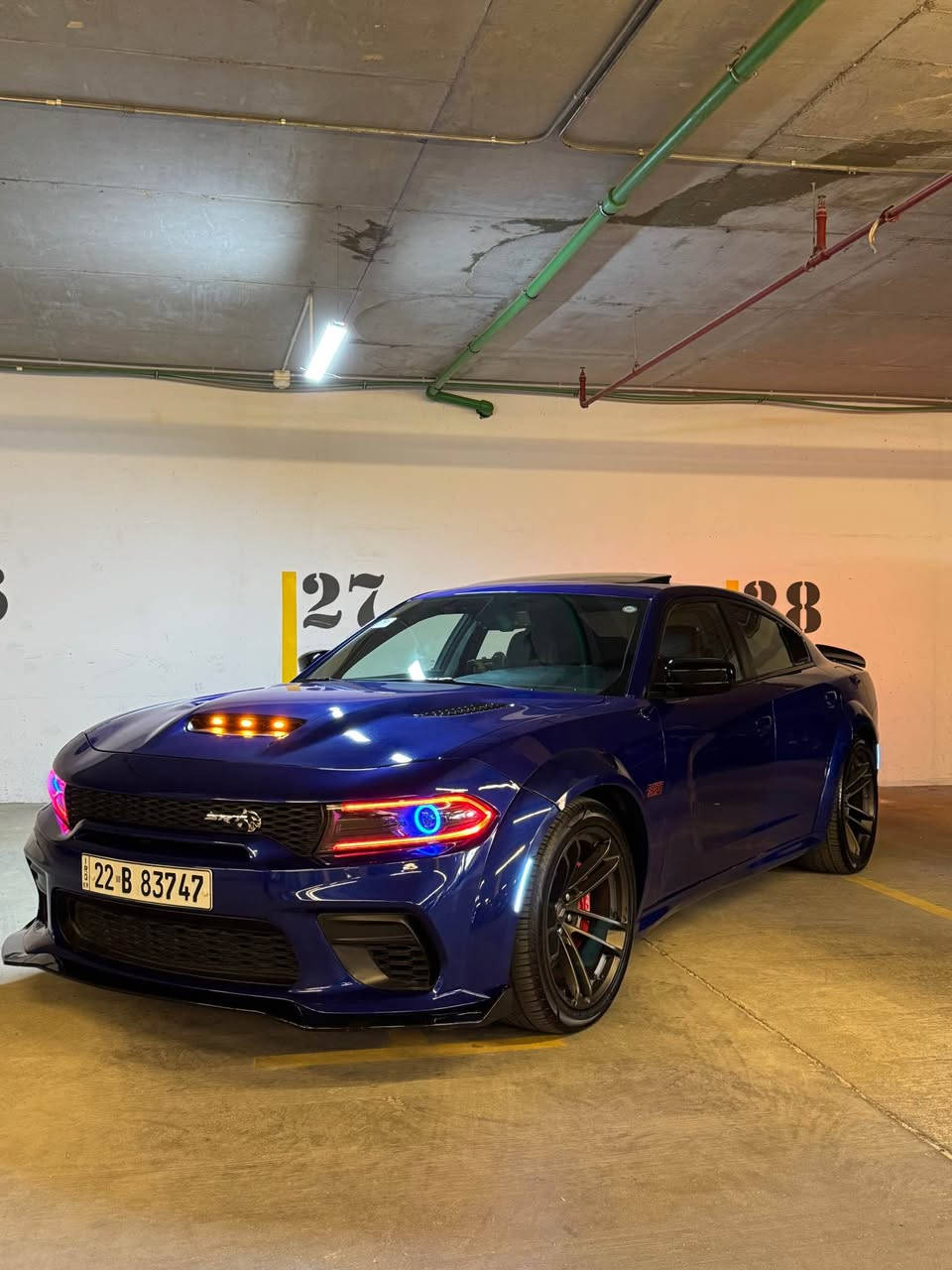 Dodge Charger SRT Scatpack V8 6.4 2022 Widebody🧿
دۆج چارجەر سکات پاک✅
مۆدێل: ۲٠۲۲
فوول فوول مواسەفات
تەنها 22 میل ڕۆشتوە📦
ڕەنگی:شینی کاربۆنی واید بۆدی بیلاد ✅
بەسمە 
سڵایت 
ناو سور بیلادی 🔴
سەقف Rollc Royce بۆ کراوە 
سوکان Forged Carbon Fiber 
داشبوڵ جلد و درومانی سور
شاشە گەورە 
ڕاداری ئاوێنەکان
حاسەی پێشەوە و داوەوە 
شەغال 
کوشن سارد و گەرم 
کوشنەکانی داوەوە هیتەر 
سوکان هیتەر و کارەبای 
کوشن خەزن 
قاعیدەی بانسەکان Brembo بیلادی✅
لایتەکانی پێشەوە کراوە بە LED ڕەنگەکان بە ویستی خۆت ئەیگۆڕی
لیدی واید بۆدیەکان هەموو ڕەنگەکان ئەگۆڕێ
لحیەی پێشەوە Hellcat
باڵی سەر جامی دواوە Hellcat
دیفیوزەر سپۆڕت 
سکوبی جامەکان 
کەڤەری ئاوێنەکان 
ساڵۆنسا کامل گۆڕاوە بۆ ساڵۆنسای Hellcat 
شوتەی سپۆڕت Momentum GT 
۳ مۆدی لێخوڕین ECO-SPORT-TRACK
٤ تایەی تازەی لەسەرە حەجمی ۳۱٥
گێڕ و مەکینە و ئەکسل و تەبرید و هەموو شتێکی بەشەرتی یەک مانگ✅
دەعامی بۆ دەعامی بەشەرت یەک دینار مەسرەفی تیا نیە
سەنەوی و ڕەقەمی تازەیە هەتا ۲٠۲۹ بەناوی خۆمەوەیە 
سەیارەکە پارەیەکی زۆری لێ دراوە لە هیچی کەم نیە 
پارچەو پەڵەیەکی بۆیاخە و بۆنید گۆڕاوە بۆ هێڵکات
بێ ناوگرتن، ئێرباگ سوکان و داشبوڵ تەقیوە بیلادی دانراوەتەوە
ڕەقەم شانسی:2C3CDXGJ6NH101074
سعر: ۲٦٠ گەڵا و مەجال💵✅ شوێن:سلێمانی
٠۷۷۱ ۷٠۹ ۲٠۲٠📞***********📲 السليمانية, العراق
