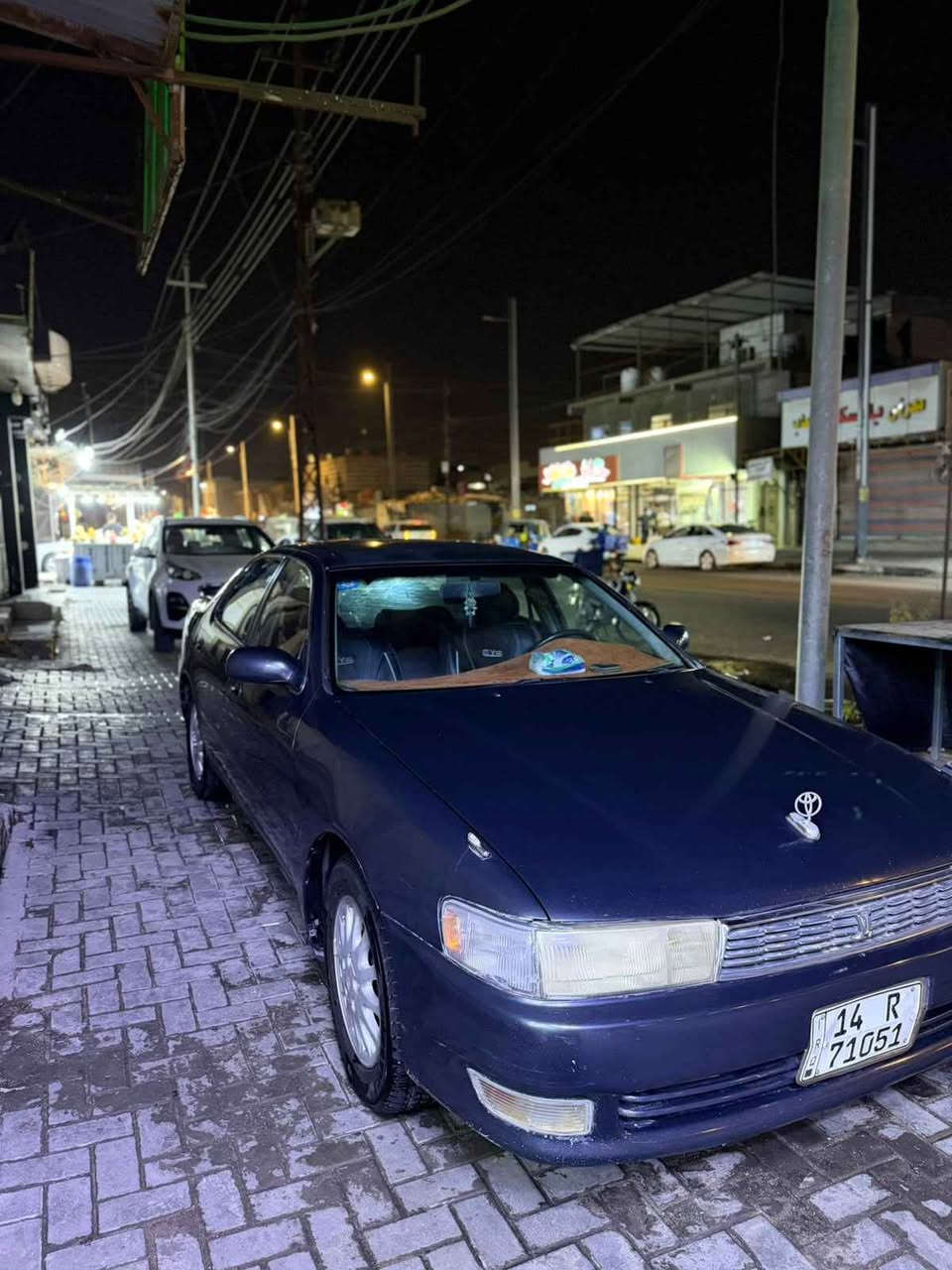 سيارة Toyota Cresta نظيفة جدا مكفولةمن الضربة والكص والنقل جثة وكير ومكينة وتبريد مكفول فقط مصبوغة عام للجمالية متواجد ع واتساب والاتصال 
*********** البصرة, العراق
