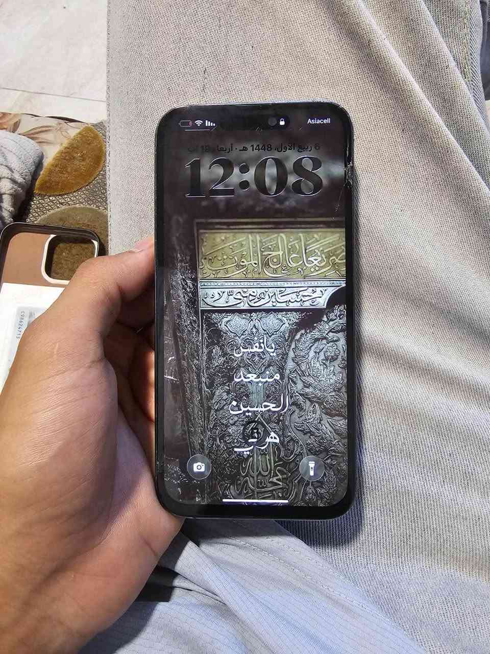 سلام عليكم ايفون 14 برو ماكس بطاريه 80 ذاكره 256 مكسور ضهر ومبدل شاشه فيس ايدي شغال جهاز كلشي بي شغال ما بي اي خلل مكاني بغداد البنوك الثانيه السعر 600 وبي مجال للطيبين وهذا الرقم للاستفسار *********** وحياكم الله بغداد, العراق

