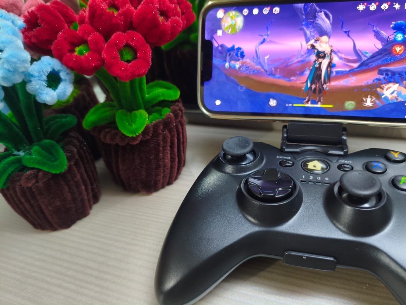يده لاسلكية لألعاب الموبايل 🎮
ماركة hoco المعروفة ✨
يده مع ملحقاتها 📦
بسعر مناسب اتصل على الرقم 
***********