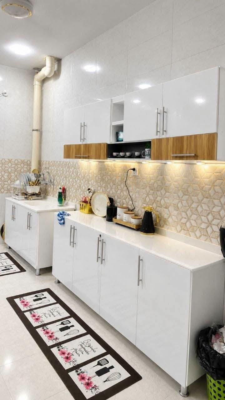كاونتر MDF • ٢ متر • سنك