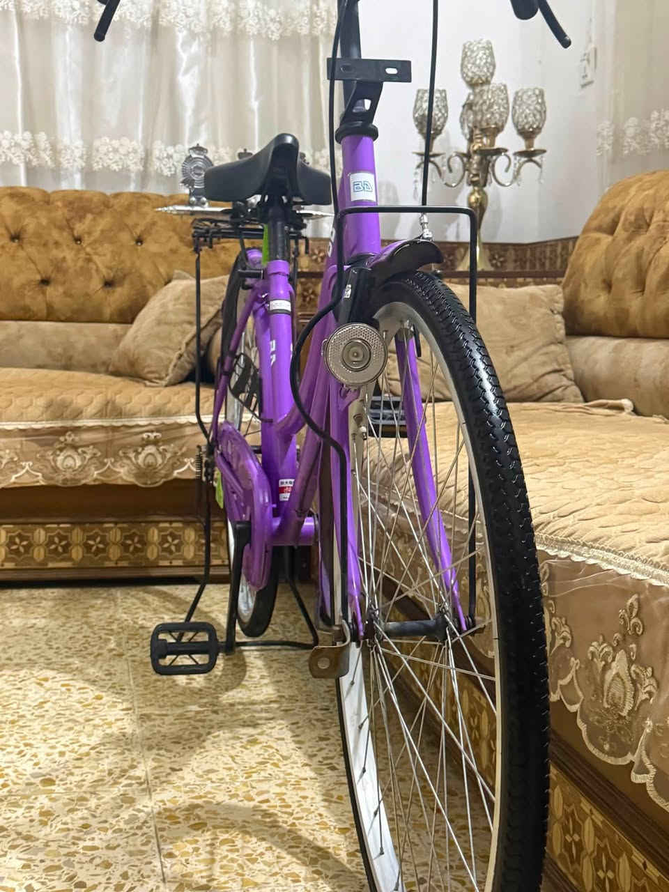 السلام عليكم بايسكل BD الاصلي للبيع كفاله البايسكل مديل 22✅السعر 150وبي مجال حك الجيه. العنوان دوانيه دغاره للستفسار***********
