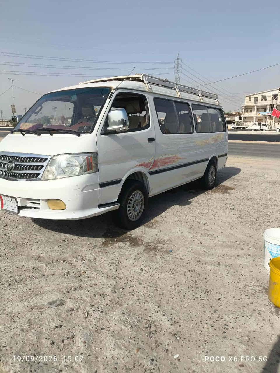سلام عليكم سياره فوتون موديل 15 مكفوله مكينه كير حداديه تخم تاير دواخل نضيفه الكشر مكفول جاهزه السياره مصفره من كلشي رقم مثنى مداور شوكت ماتريد السعر 78 وبيه مجال مكان السياره نجف خان النص.   مكلف مكلف ب النشر هاذه رقم صاحب السياره *********** حلة, بابل

نص مكتوب في الصور:
- 19/09/2026 15:06 POCO X6 PRO 5G
- 19/09/2026 15:07 POCO X6 PRO 5G
- 19/09/2026 15:08
- POCO X6 PRO 5G
- 19/09/2026 15:08 POCO X6 PRO 5G