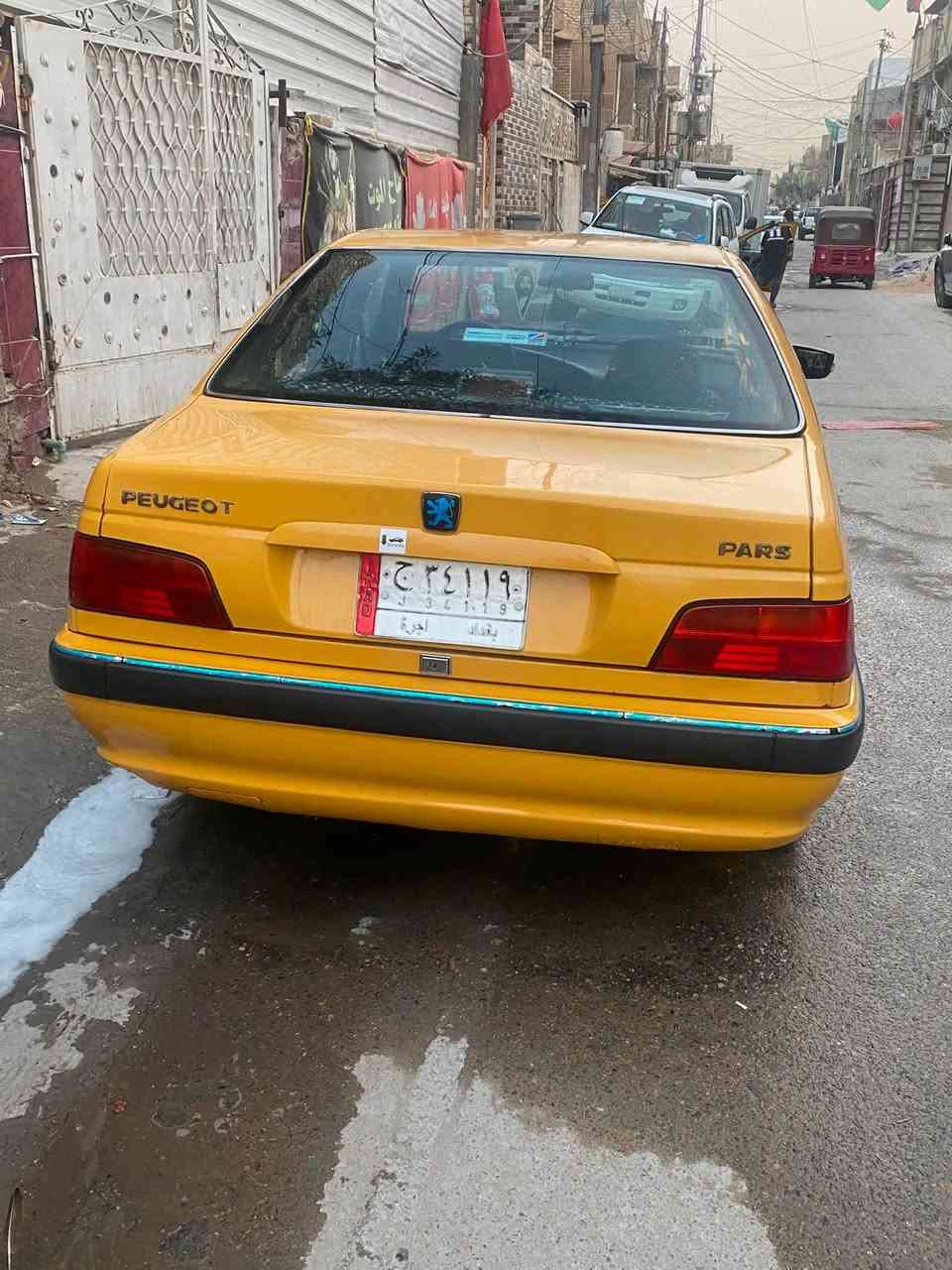 سلام عليكم بيجو بارص مديل ١٥ كفاله عامه مكينه كير مكفولات بيه مكينه فرنسيه تبريد ثلج ❄️ كهربائيات كله شغاله سياره جاهزه ما بيه نقص 
مصفره هيئه وغرامات تحويل ثاني يوم 
السعر 43 
العنوان 
بغداد مدينه الصدر 
هاتف ***********
