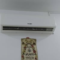 سبليت ١.٥ طن • ثلاجة جديدة • غسالة استعمال قليل