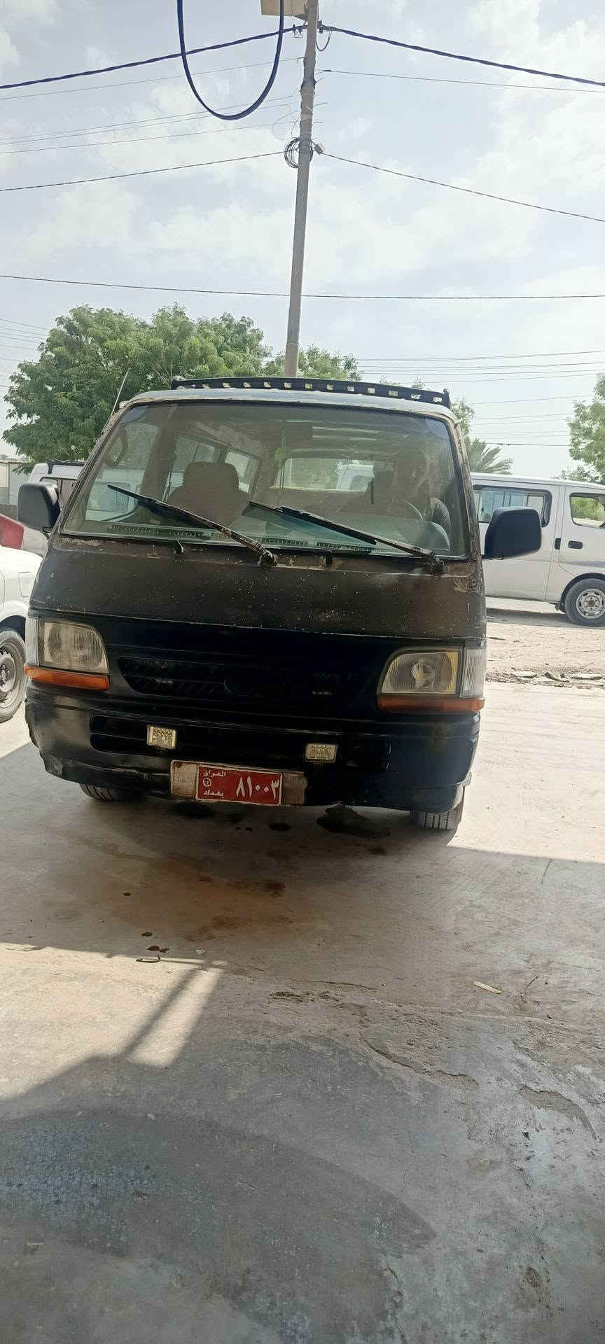 هايسا مديل 91 مكينه وكير ثنين ونص   سياره جاهزه من  كلشي  كهربايات حداديه باتري كلشي جديد بدون تحويل رقم احمر بغداد مكفلوله عن السرقه اني مكلف بل نشر رقم 📱 صاحب السياره *********** السعر 19 بيها مجال

نص مكتوب في الصور:
- ***********