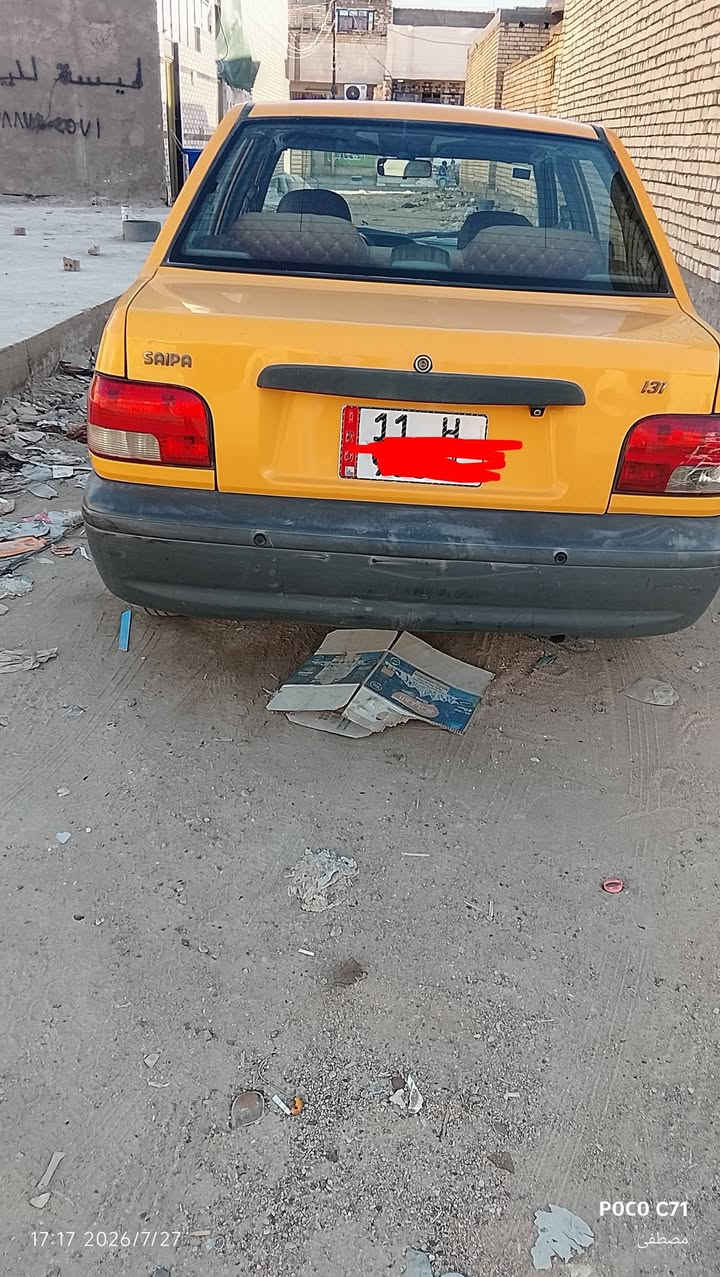 سايبه للبيع موديل 18 ما بيها شي فقط بارد بباب السائق العنوان بغداد مدينه الصدر رقم الهاتف ***********
