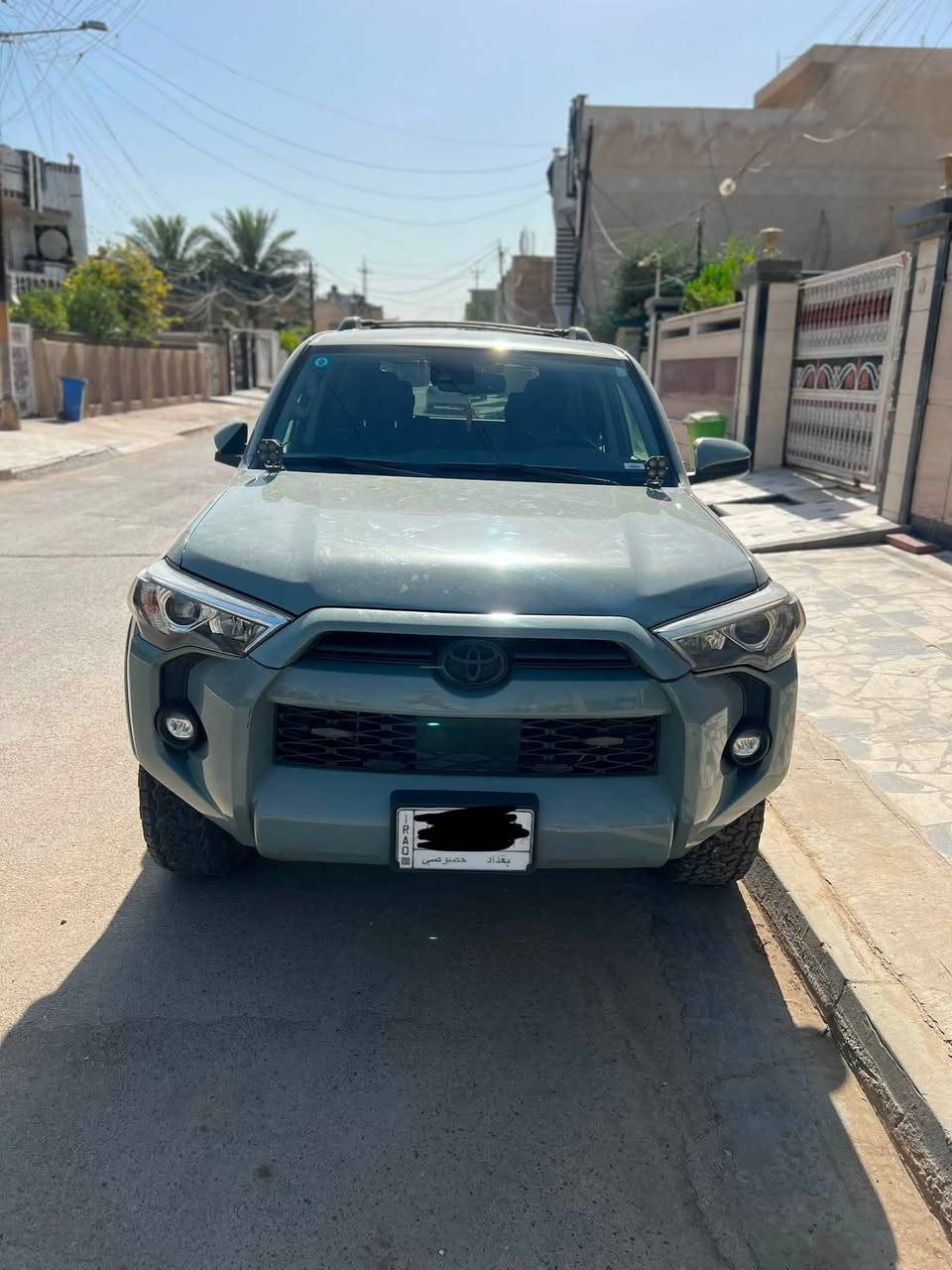فورنر 2022 sr5
رقم بغداد 
محرك 6 سلندر 4000
مواصفات بصمه 
رادارات
حساسات كامله
تحديد مسار
نقاط عمياء 
تبريد قطعتين
فوريل 4x4
دوسات trd
تخم تايرات جبلي جديد
وبقيه مواصفات معروفه
حادث جاملغ وبنيد مكفول لغد وشاصي وكير ومحرك 
سياره كامله من كلشي ومعدل عليها
( حادث سطحي جانبي المرغوب بسيارات )
مكفوله من لغد وشاصي ومحرك وكير
ماشيه 54 الف ميل
رقم ***********
السعر 310 ورقه
