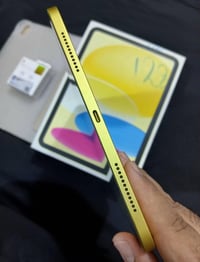 ايباد 11 A16 (لون💛اصفر💛)ضمان شركة ماستر  ذاكره 128 بطاريه 97 نظافة 100...