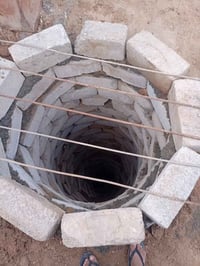 كادر حفر • منهولات دائرية • متر ونص
