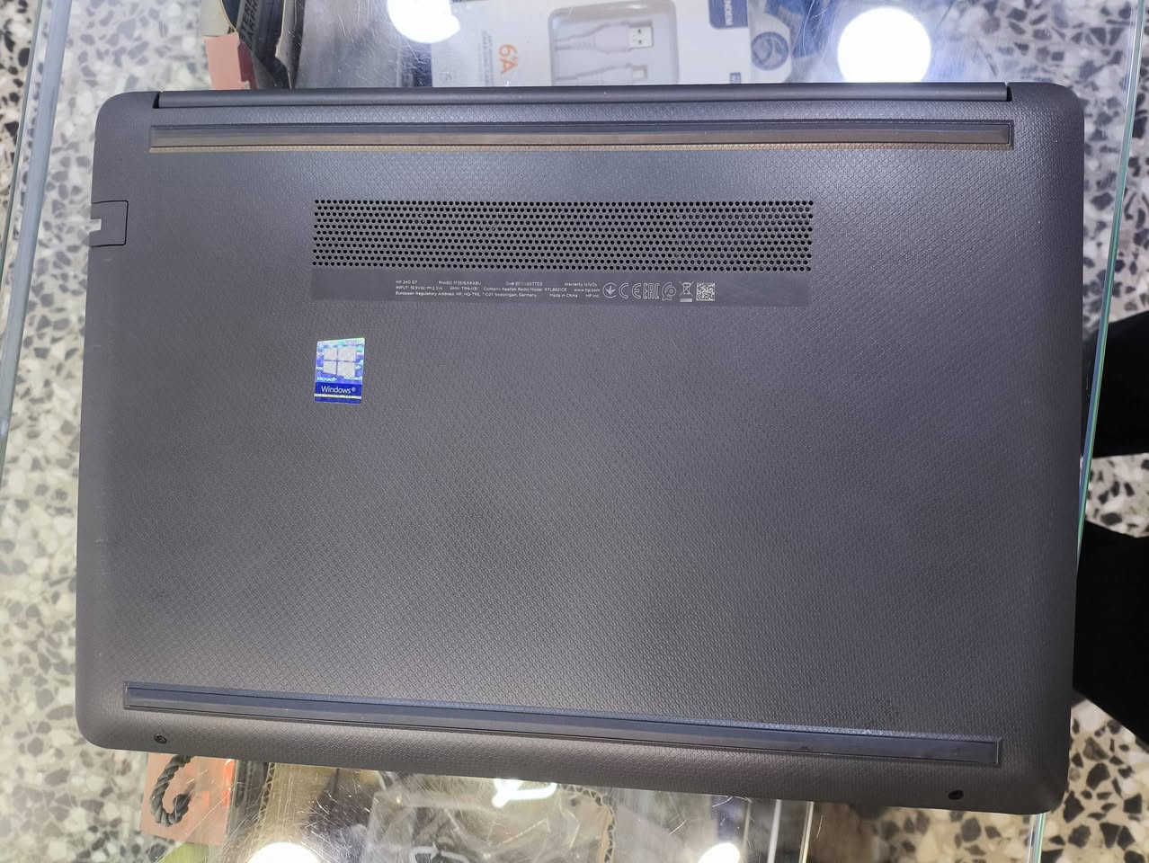 للبيع 
الموديل: HP 240 G7 Notebook PC
​المعالج: Intel Core i5-1035G1 (الجيل العاشر)
​الرام: 8GB DDR4
​كرت الشاشة: Intel UHD Graphics (مدمج)
​النظام: Windows 10 Pro (64-bit)
​التصميم والمنافذ:
​الهيكل: رمادي غامق بنقشة خفيفة مقاومة للبصمات والخدوش.
​المنافذ: HDMI، منافذ USB، منفذ شبكة LAN، منفذ RAM/SD Card، ومنفذ سماعة 3.5mm.
​الوزن: خفيف الوزن، نحيف، ومناسب جداً للشباب والطلاب والتنقل اليومي.
الاستفسار على هذا الرقم (***********) منطقة كفاءات العبيدي
