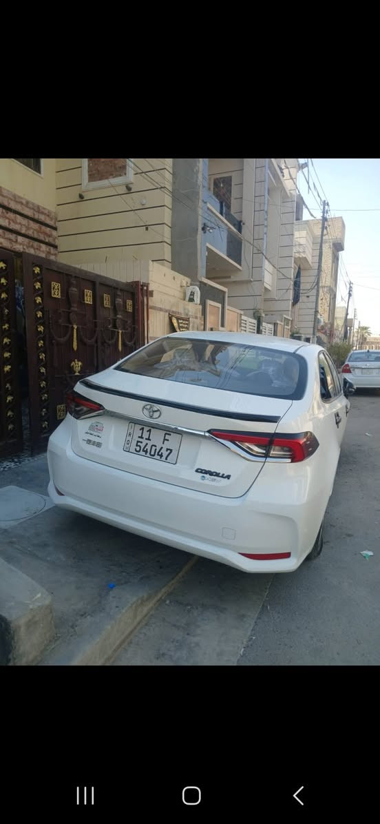 🚘 كورولا 2025 هايبرد
✨ نظيفة ومرتبة
✨ استخدام شخصي ومحافظ عليها
✨ هايبرد وبانزين
✨ جاهزة للفحص بأي مكان يختاره المشتري

⚠️ بيها طخة بسيطة بالهلال، وما تبين بشكل واضح.
والسيارة جاهزة للفحص، وكلشي واضح للمشتري.

💰 السعر: 163 وبيها مجال
📍 الموقع: حي الجهاد
الرقم ***********

نص مكتوب في الصور:
- أنت
- ٦ سبتمبر، ٣:٢٤ م
- رد