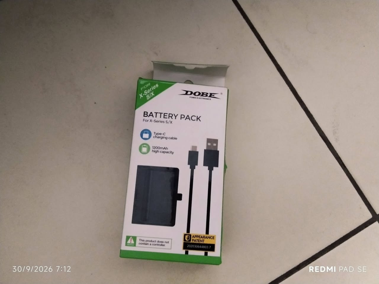 السلام عليكم أكس بوكس سريس اس  Xbox series s 512  الجهاز نضيف حيل مستخدم أقل من شهرين يجي ويا جوستكة الأصلي و جوستك كيم سير و حسابين و احد بي اشتراك كيم بأس التمت يعني اقوى اشتراك مدت اربعين يوم الجهاز  ويا مطارية شحن يعني تخلص من سالفت الباتريات سعر الجهاز ٤٠٠ الف رقمي *********** المكان العلام السيدية

نص مكتوب في الصور:
- 30/9/2026 7:11
- REDMI PAD SE
- 30/9/2026 7:10
- 30/9/2026 7:09
- 30/9/2026 7:12 REDMI PAD SE
- 30/9/2026 7:13 REDMI PAD SE