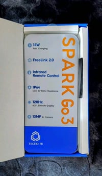 ‏🔹 Tecno Spark Go 3 ‏🔹ملاحظة/ انتبة ذ 128GB بسعر 64 وهم مستخدم ساعات ‏...