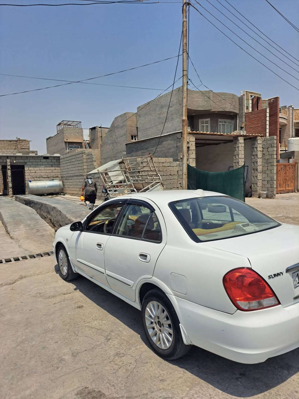 نيسان سني ياباني اصلي موديل ١٠ بيهة ضرر من الخلف جامرلغات الخلفية صبغ صندوك تبديل بلاديمحرك وكير مكفول تبريد شغال صدر نضيف رقم بغداد دولي شرط التحويل هزة جديد تخم تايرات للبيع أو مراوس رقم الهاتف ***********مكاني بعقوبة التحرير سعر ٩٥
