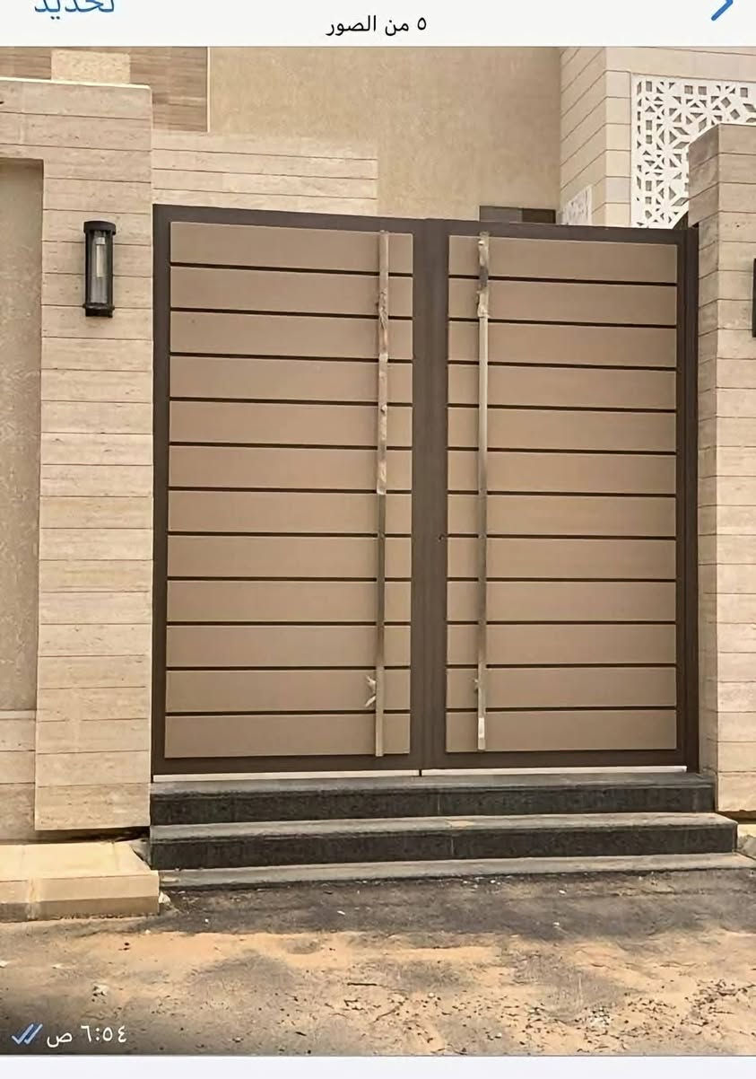 معمل حدادة ونجارة المصطفى
لبيع الابواب والشبابيك الحديد
               جراجيب وابواب خشب

الفريم جنل تركي والتقطيع ملم ونص تركي 
الفريم بوري شخاطة والتقطيع ملم ونص 

                سعر المتر تفصال
                  45 الف 
                  50 الف
                  55 الف
                  60 الف
                  65 الف  
                  70 الف
                  75 الف
          
      سي أن سي 2 ملم المتر 85 الف

                العمل درجة اولى 

              باب  1* 2 السعر 160 الف

             باب.  1* 2.70  السعر  175 الف

              باب. 1 * 3 السعر 200 الف

           باب  1.25 *2.70 السعر 225 الف

            باب. 1.25 *3. السعر 250 الف

             باب بليت كبس السعر 80 الف

           شباك 90 * 2 السعر 120 الف

          شباك 1 * 2   السعر 125 الف

         شباك  1.5 *1.5 السعر  145 الف

         شباك 1.5 * 2  السعر  155 الف

       شباك  2 * 2  السعر  175 الف 

      شباك  2 * 2/5  السعر  230 الف

     شباك  2  *  3  السعر 250 الف

          باب خشب صاج عراقي طبع 
           السعر  80   الف

           باب خشب صاج عراقي نقش 
           السعر  80  الف

        باب خشب صاج عراقي ساده
         السعر  75 الف 

        باب خشب تركي 65 الف

جرجوبة 1 * 2 السعر 60 الف

جرجوبة خشب روسي                 1 * 2.70  السعر 75 الف

جرجوبه خشب روسي                 1 * 3 السعر 100 الف

جرجوبه خشب جاوي افريقي                 1 * 2.70 السعر 125 الف

جرجوبة خشب ماليزي                 1 * 2.70 السعر 160 الف
                                    
         ابواب الخشب مصبوغه وكامله مع الكيلون 

                         العنوان 

                    بغداد حي اور  

            موبايل ***********

نص مكتوب في الصور:
- تحديد ٥ من الصور ٦:٥٤ ص