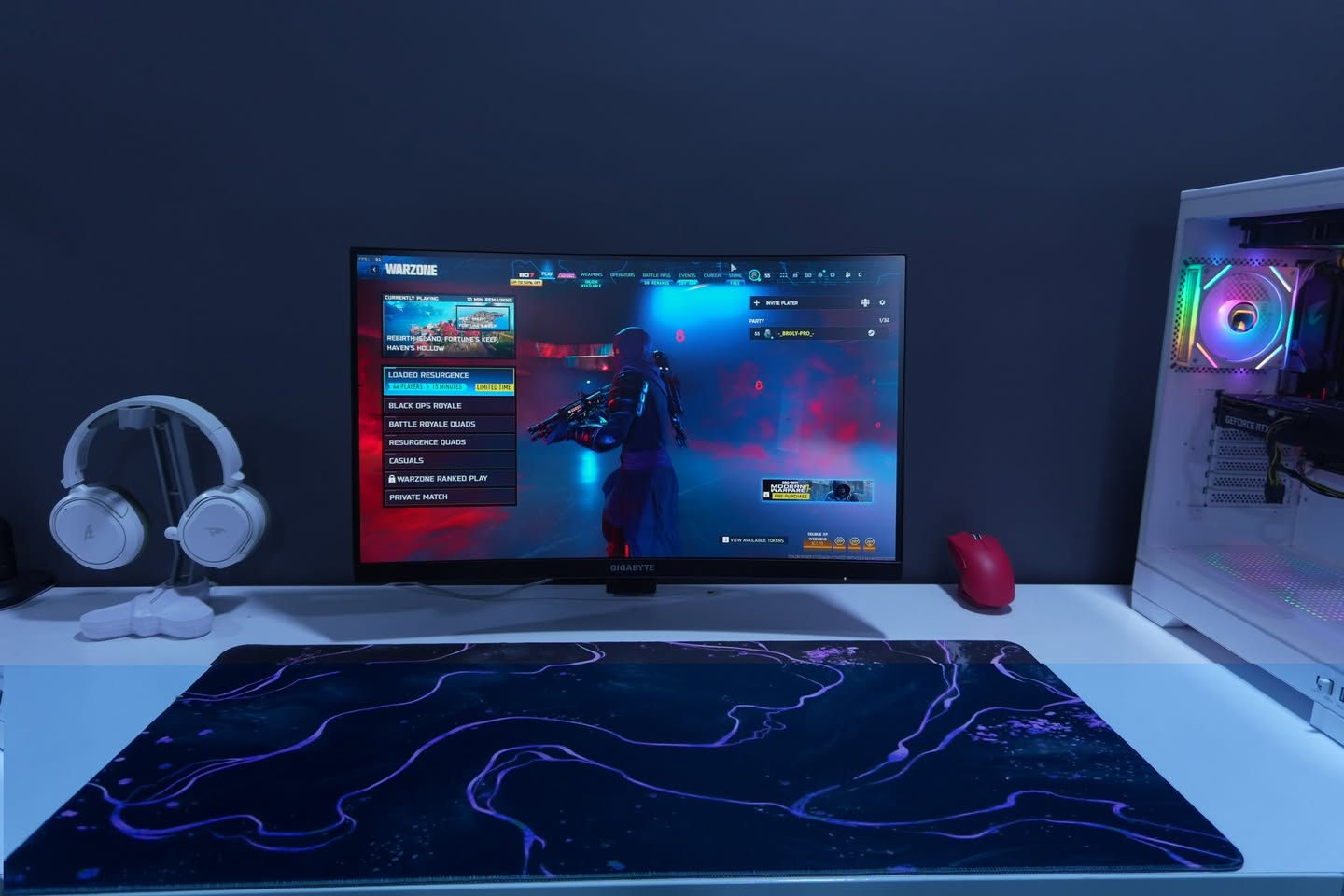 السلام عليكم حاسبة كاملة للبيع (مكاني بغداد) 

بورد B450m AORUS ELITE 

معالج R5 3600

كرت RTX 3060 TI

رامات 2x8 16GB

بور COOLER MASTER 600 W

كيس sama جديد وشاد وياه كت مراوح  

هارد M.2 500 GB

هارد hdd 2T يعني تخزين كامل ما تحتاج بعد تخزين

وشاشة GIGABYTE حجم 27 VA دقة 2K بتردد 165HZ الشاشة غنية عن التعريف شاشة رهيبة 

وياهة هدية:

كيبورد REDRAGON حجم 60%

وماوس باد حجم 90x40

وسماعة وايرلس picun g2 سماعة رهيبة تدعم 7.1 وشحنهة 90 ساعة افضل سماعة جربتهة لحد الان 

وستاند سماعة من fantech rgb 

وجويستك ps4

و مايك GAMING صوتة كلش نقي و واضح وبيه خاصية عزل 

كلهن هدية وية الحاسبة يعني ما تحتاج شي بعد سعر الحاسبة 1300 واذا تكول غالية رجائاً شوف الاسعار واحجي وبيهة مجال بسيط للشراي وهذا رقمي للتواصل واتس او اتصل رصيد اني بالخدمة ***********
