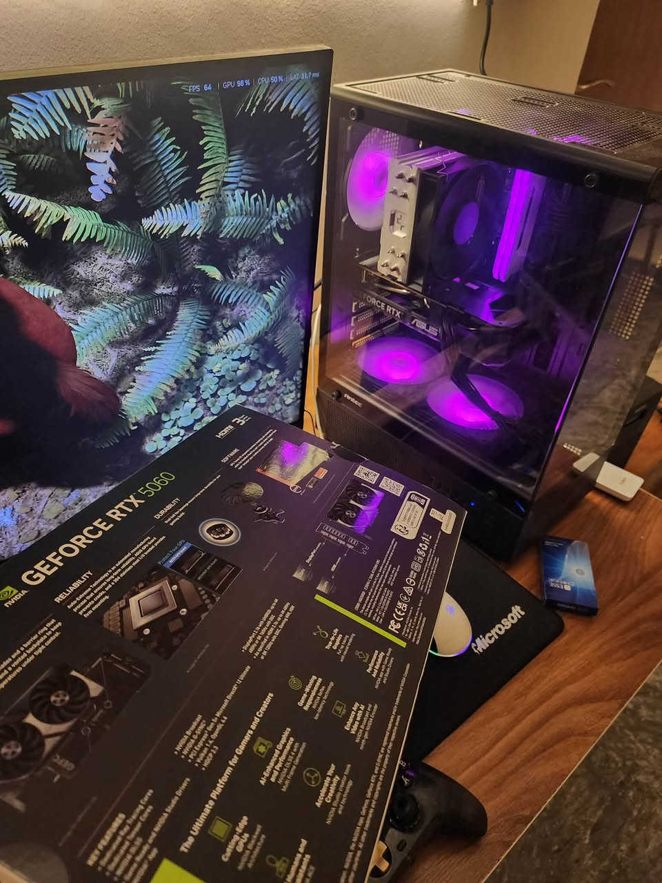 RTX 5060 • ASUS • ضمان ٣ سنين