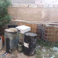 حاويتين • برميلين • كابينة كاملة