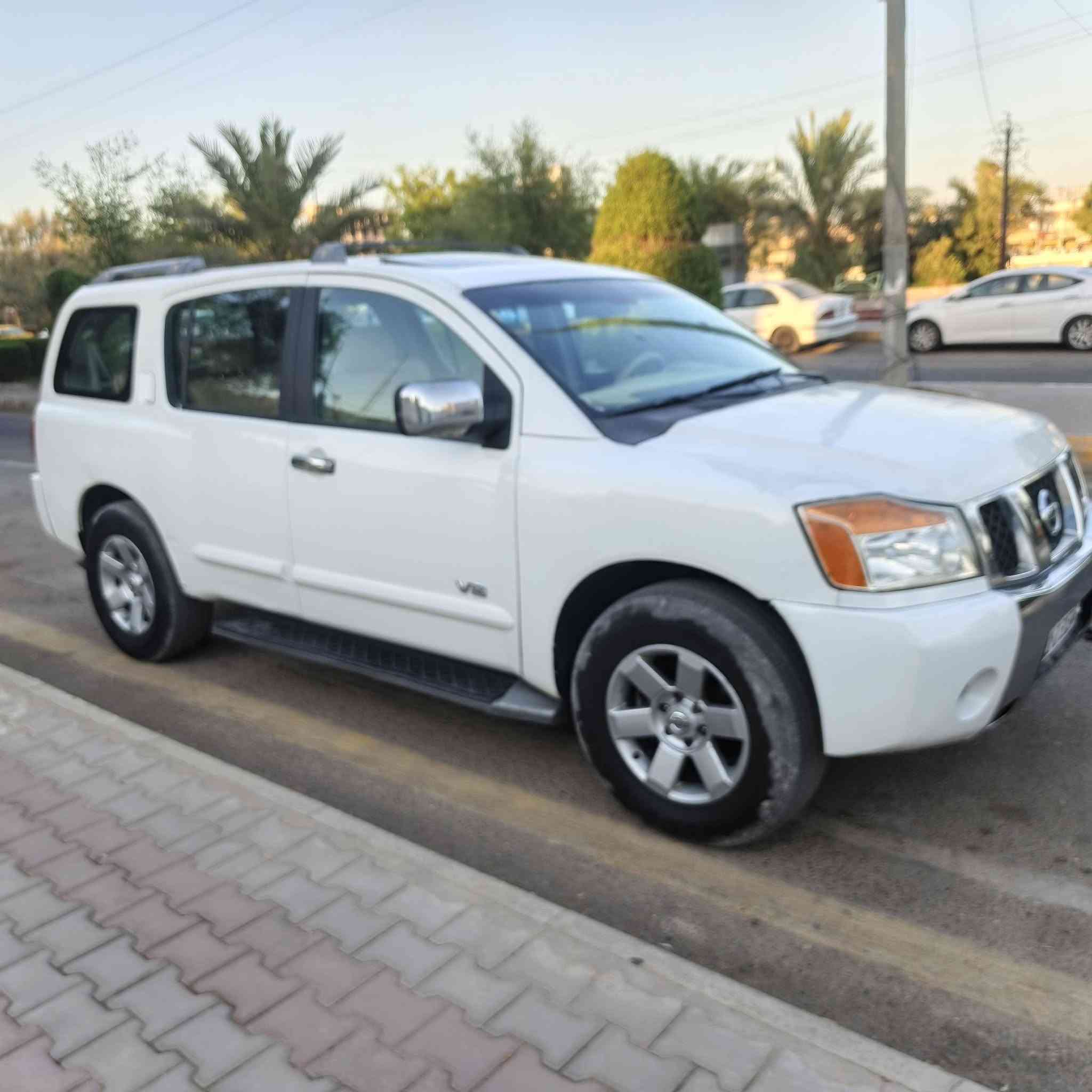 السلام عليكم متاح نيسان ارمادا 2007 خليجي فول مواصفات خليجية تبريد ثلاث قطع ثلج حداديه دوسات كهرباء صندوك كهرباء تحكم شاشة اندروید الجامات الأخيرة كهرباء وكلشي بيها شغال كهربائيات كلهه بحالة ممتازة منظومة غاز ٨٠ لتر سيارة جاهزة وبسمي انكليزي والسنويه لل ٣١ وهزه جديده بيع او مراوس حسب القناعة السعر ٨٧ العنوان محافظة ميسان للاستفسار الاتصال على الرقم ***********
