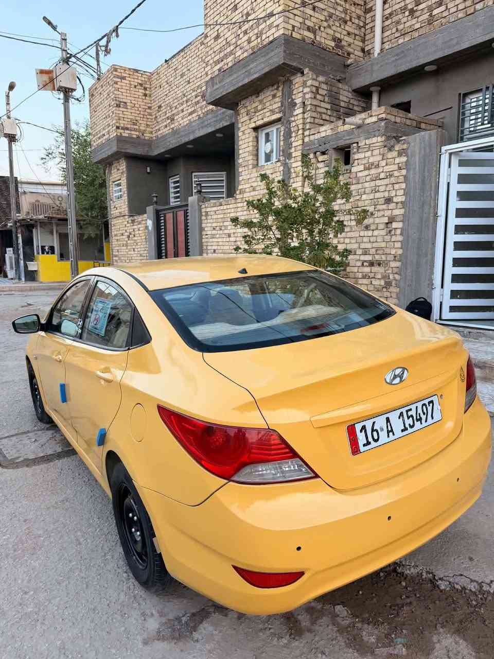 اكسنت موديل 13
خليجي 
محرك 1600
كيرو محرك  وحدادية وكهربائيات شرط 
تبريد ثلج 
هزه جديدة 
مصفرة هيئة وغرامات 
السعر 75
شرط المداور 
مكان السيارة ديوانية 
***********
