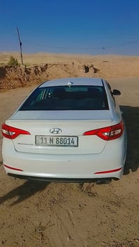 سوناتا موديل 2017 وارد امريكي ظرر كم قطعه مصلحه بدون تبديل وبدون دواخل...