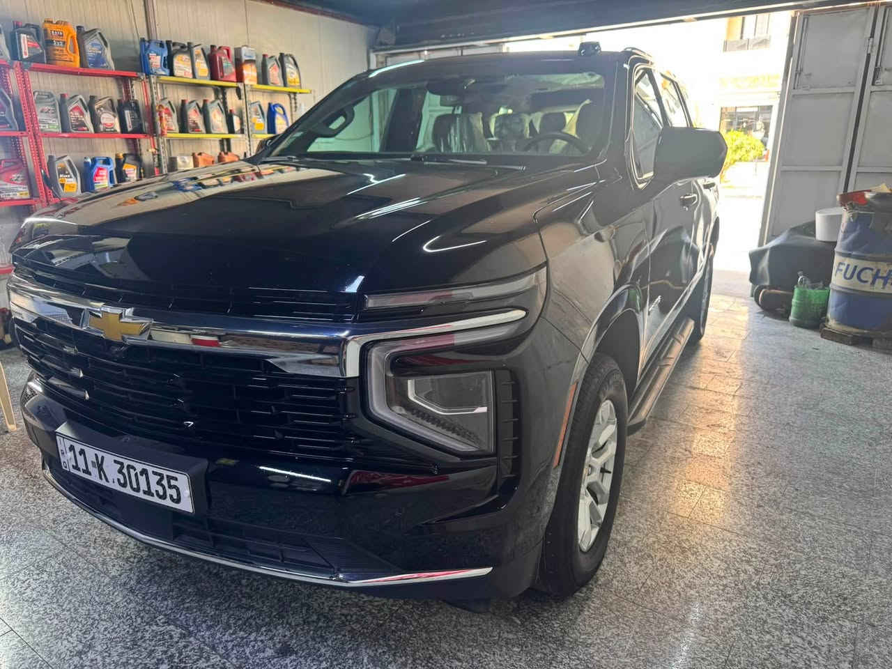 تاهو LS 2025 زيرو ماشيه 8الف شركة المنصور ضمان سنه تبديل فلاتر ودهن مجاني وضمان 5 سنوات عام مكفوله كفاله عامه بيهه رصعتين يم لمرايه مال الصدر موضح بالصوره مغلفه ppfضمان 10 سنوات سعر 545 مكان شارع فلسطين ***********
