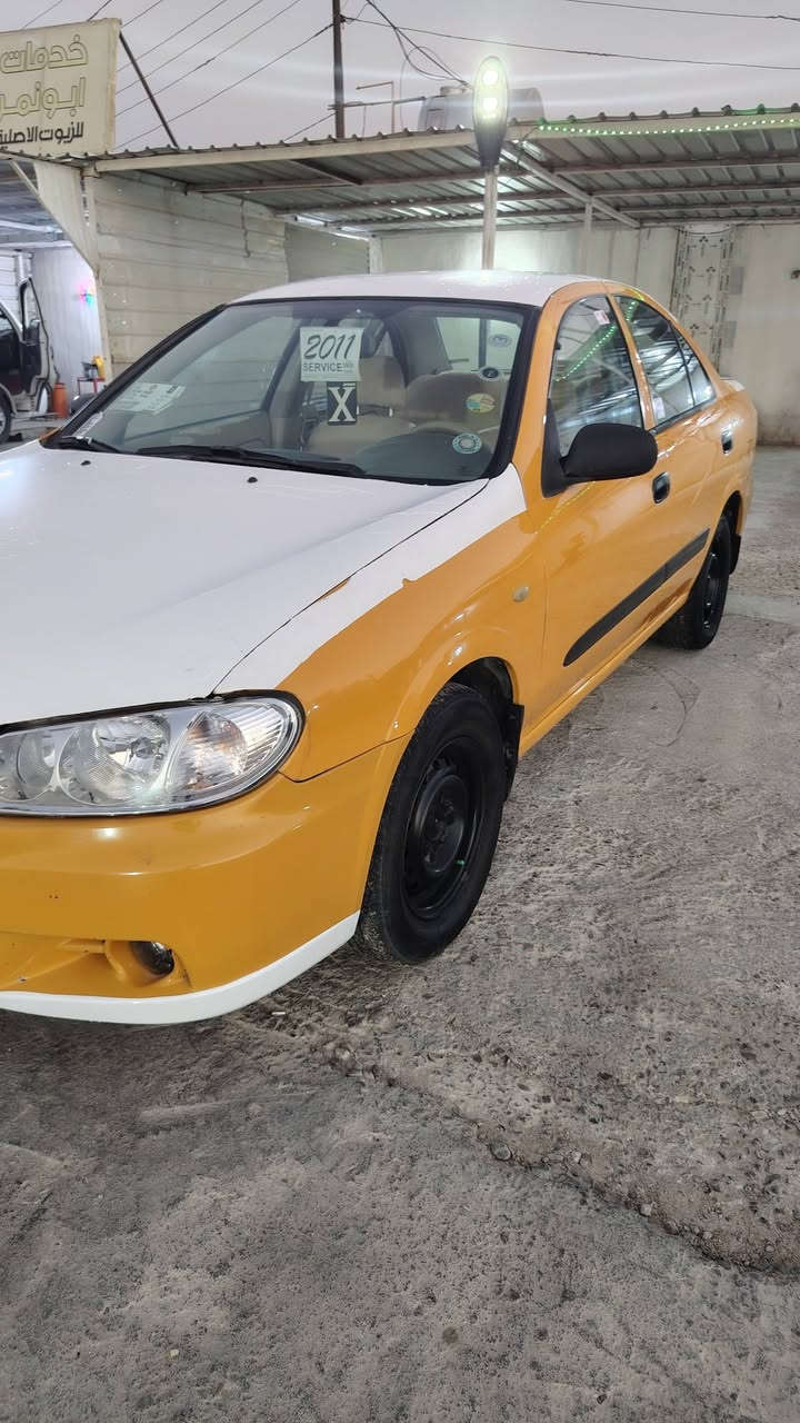 نيسان صني موديل 20011مؤسسه كير محرك كفاله جديد سياره حلوه مال شغل ***********

