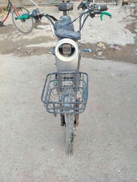 بايسكل شحن • بطارية جديدة • شغال