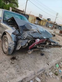 بي ام دبليو 730i • ڤي8 • عليها حادث