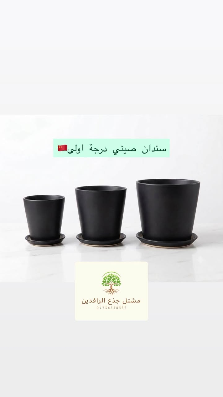 سندان صيني درجة اولى🇨🇳💪

أناقة السندان قبل أناقة النبتة!🪴✨
تحفة فنية تخطف العيون وتغير شكل زاوية بيتك بالكامل!

تشكيلة سنادين راقية بلمسة فاخرة (نقشات مميزة، ذهبي، فضي، وألوان مطفية هادئة) تصاميم مميزة تعكس ذوقك
الرفيع.

📌كل سندانة تجي وياها الماعون الخاص بيها بنفس الديزاين والخامة لترتيب نظيف ومثالي.

📏متوفرة بعدة قياسات لكل طقم يناسب مختلف النباتات.

‼️ج الكمية محدودة جداً والطلب عليها كبير!
• 🚗متوفر خدمة توصيل سريعة لجميع المناطق
.
✉️لا تفوت الفرصة.. احجز طقمك الآن عبر الرسائل قبل نفاذ الكمية!

📍العنوان ::بغداد:: زيونة 

يوجد خدمة توصيل 🚚 

رقم الهاتف /***********:::واتساب✅✉️
