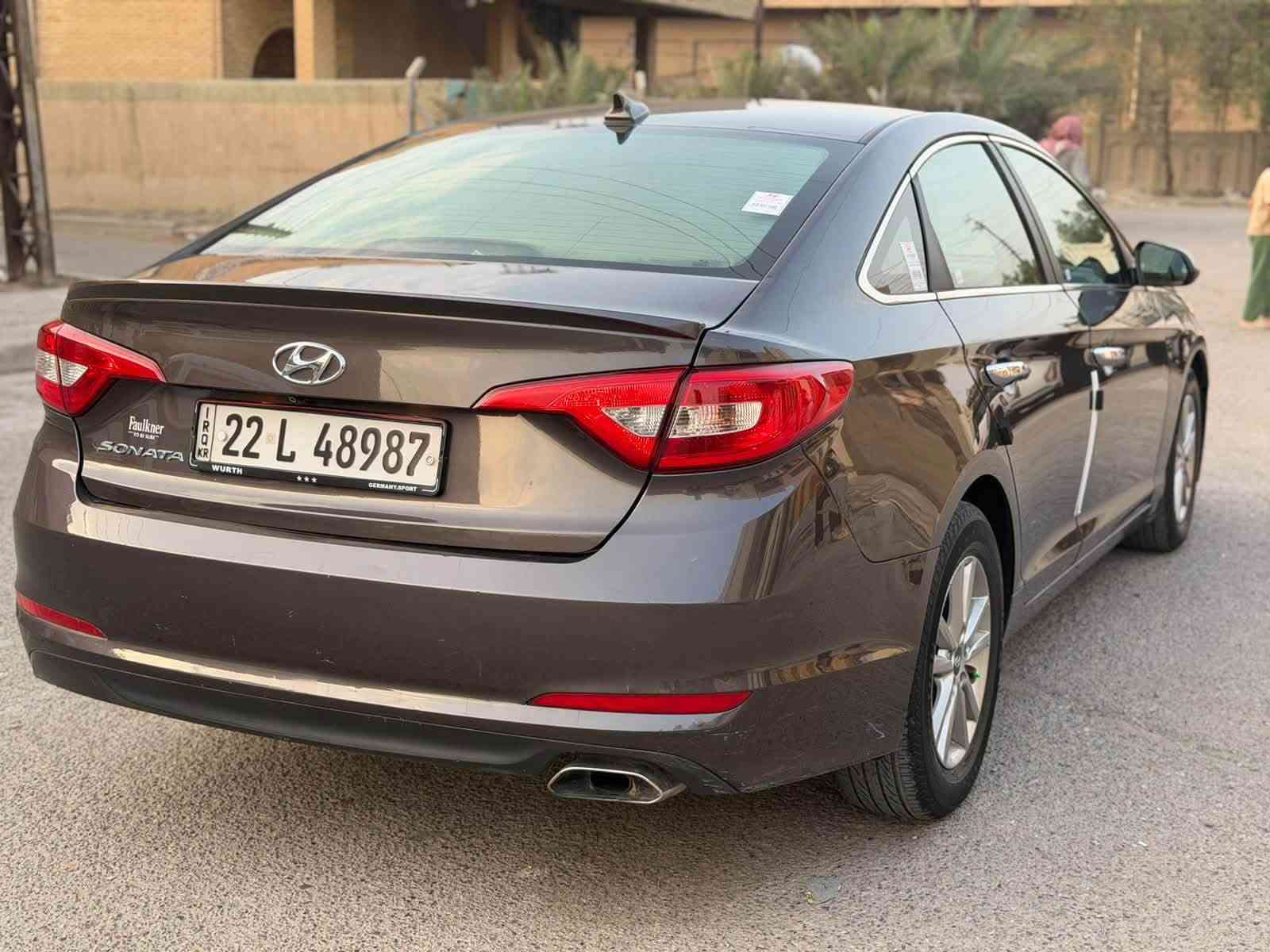 سوناتا ٢٠١٧ • حادث • رقم اربيل