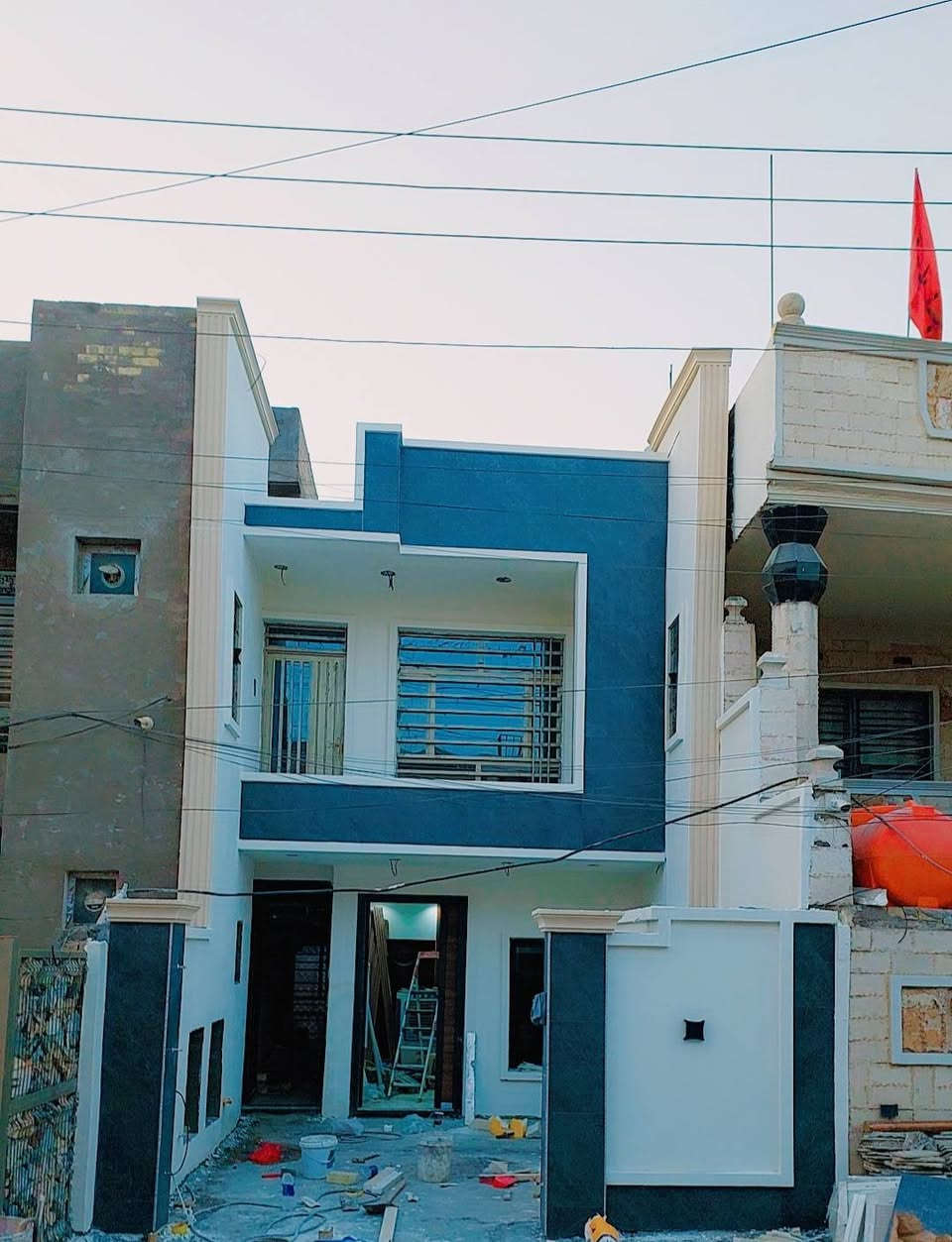 كادر عمل ديكور واجهات  تم بعون لله اكمال واجهة بيت الغالي ابو حسن في بغداد حي الجهاد استفسار ***********
