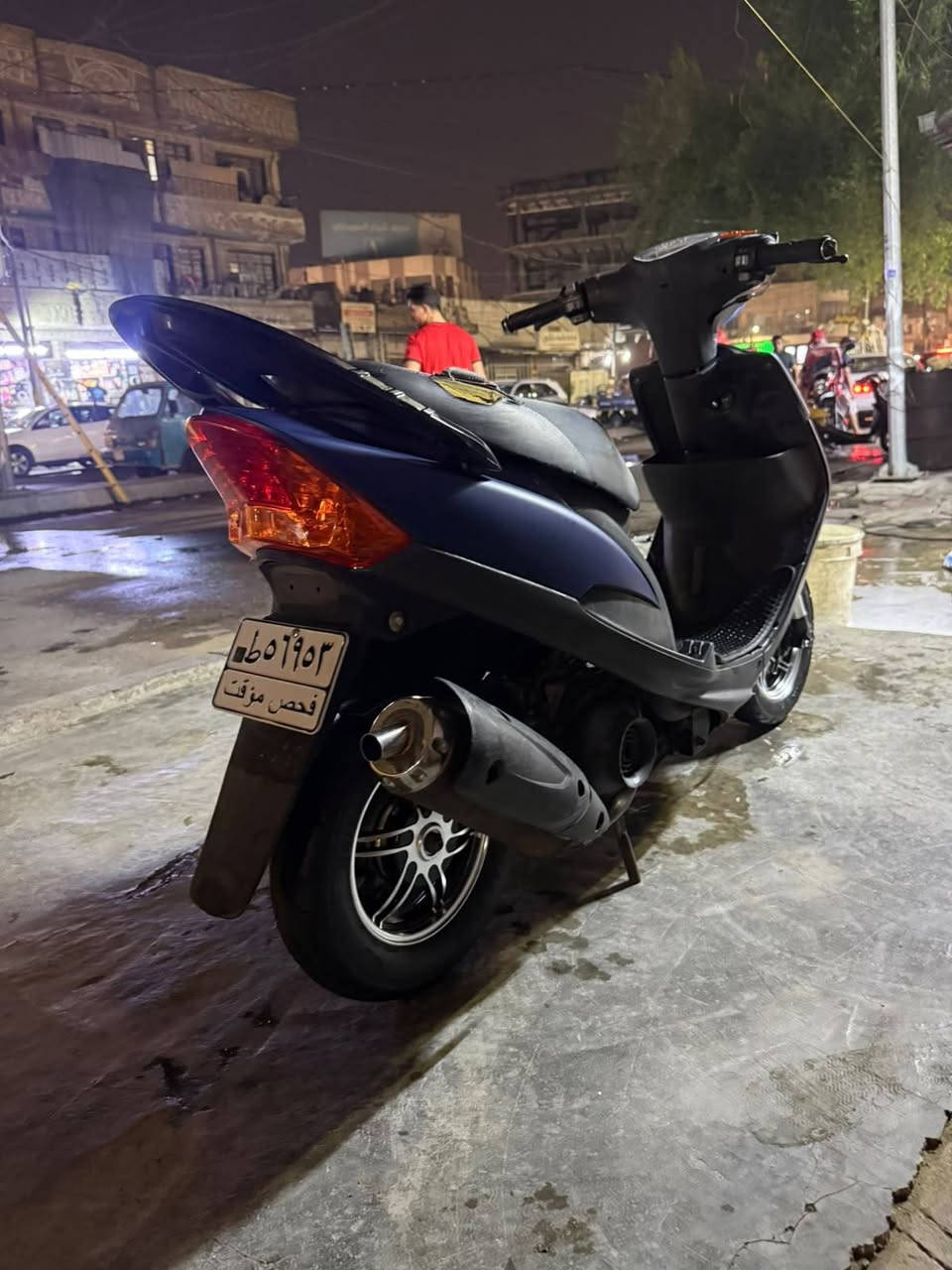 السلام عليكم دراجه ماكس عدل مزود مال رنبه بيه ويل دبل أمامي خلفي شوته اربعه كلجات رياضي أمامي جيسو ول خلفي ارجيس صفاكه جيسو كور رياضي من بره شلع ومعدل مكاني الأعظمية سعر ١١٠٠ وبيه مجال
